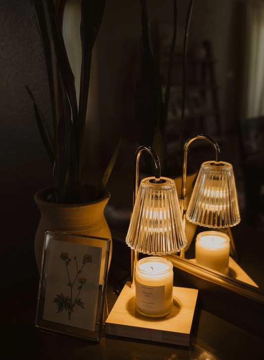 LAMP CANDLE WARMER| DIMMABLE | ADJUSTABLE | TIMER
