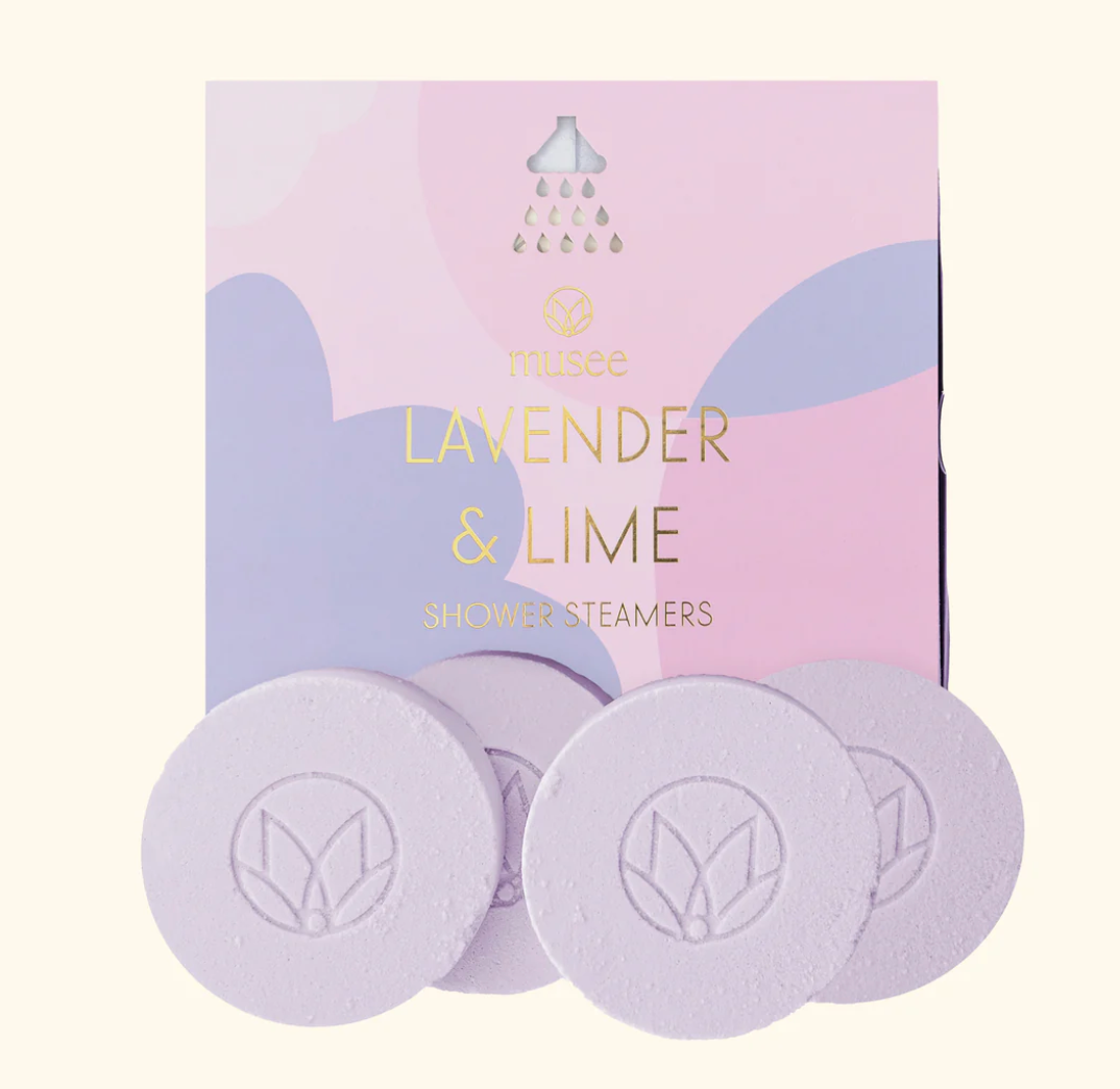 MUSEE LAVENDER & LIME SHOWER STEAMERS