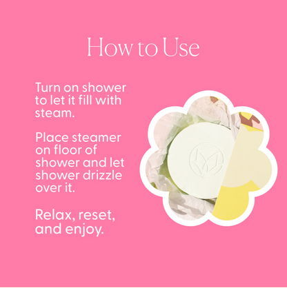 MUSEE LAVENDER & LIME SHOWER STEAMERS