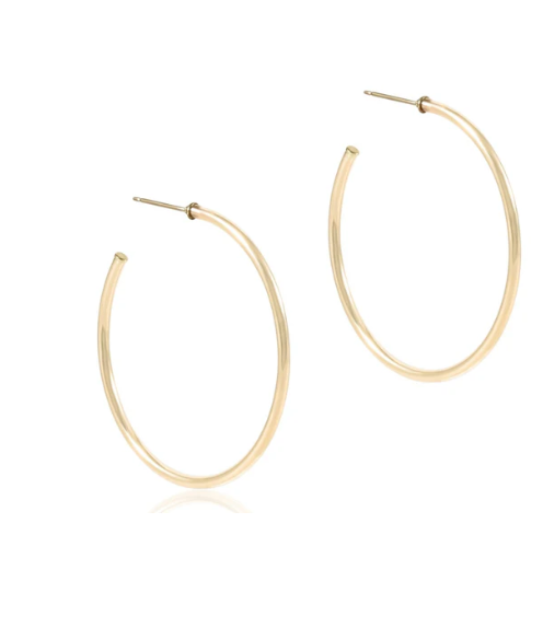 ENEWTON 1.75" SMOOTH GOLD HOOP