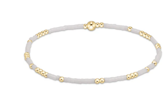 HOPE UNWRITTEN BRACELET | WHITE