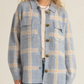 TYLER PLAID SWEATER JACKET