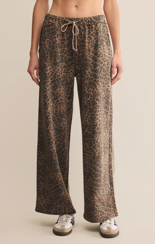 Z SUPPLY | HUNTER LEOPARD KNIT PANT