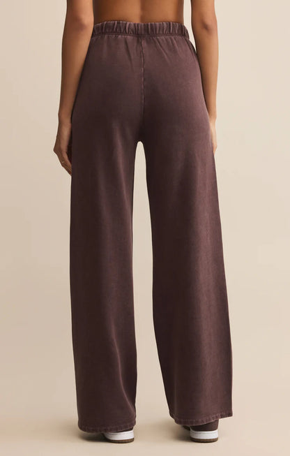 HUNTER KNIT DENIM PANT | CHOCOLATE CHERRY | Z SUPPLY