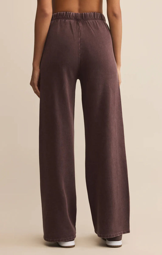 HUNTER KNIT DENIM PANT | CHOCOLATE CHERRY | Z SUPPLY