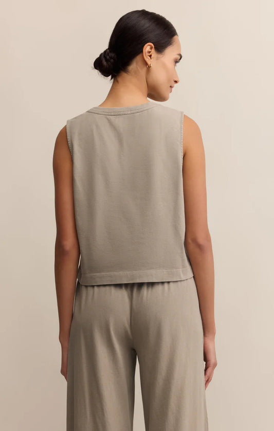 Z SUPPLY | SLOANE JERSEY MUSCLE TEE