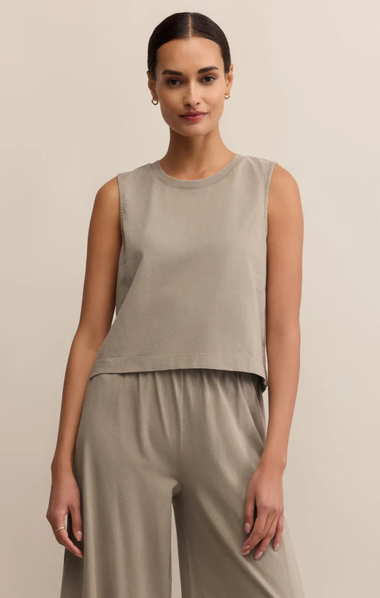 Z SUPPLY | SLOANE JERSEY MUSCLE TEE