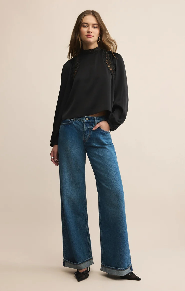 SILVANA EMBROIDERED TOP | Z SUPPLY
