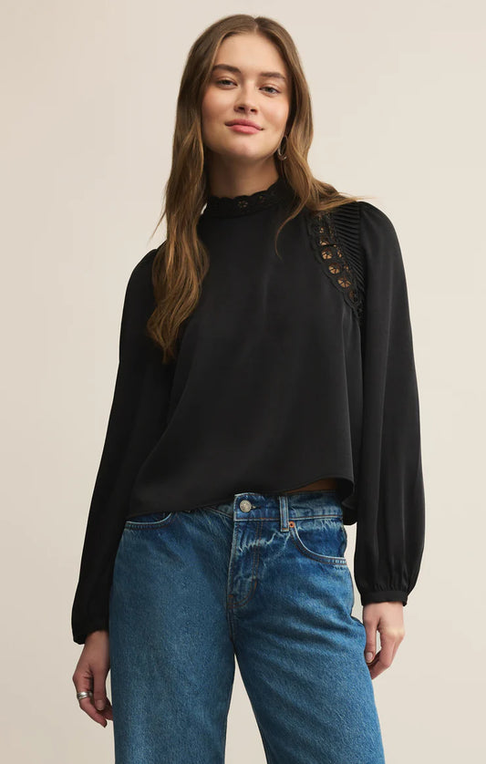 SILVANA EMBROIDERED TOP | Z SUPPLY
