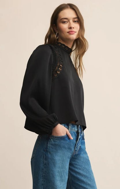 SILVANA EMBROIDERED TOP | Z SUPPLY