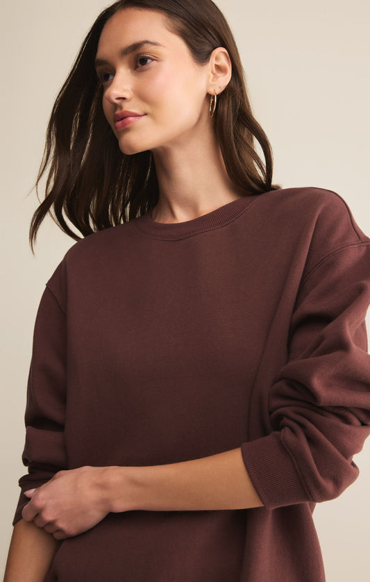 Z SUPPLY | BOYFRIEND COTTON SWEATSHIRT