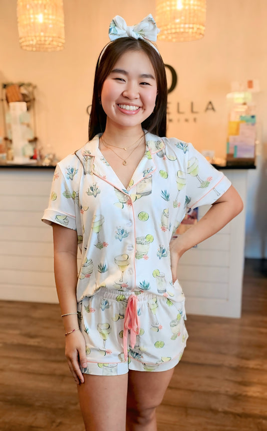 LIMES AND SUNSHINE 3 PIECE PJ SET | PJ SALVAGE