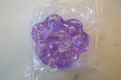 PAW PRINT GLITTER SQUISHY