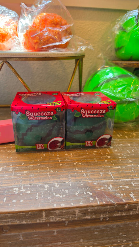 SQUEEEZE WATERMELON SQUISHY