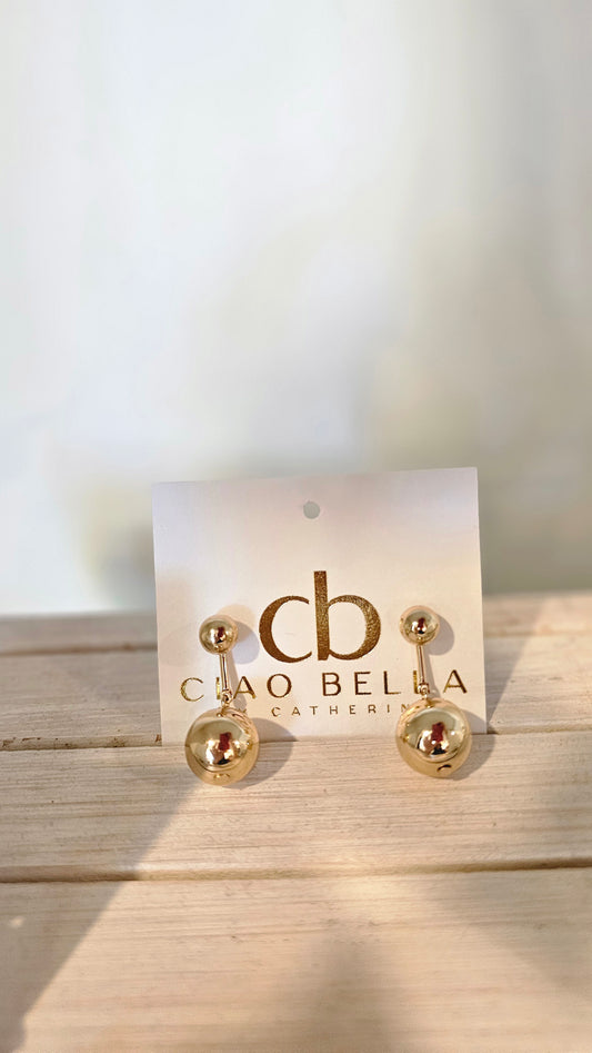 SMALL POST DROP EARRINGS