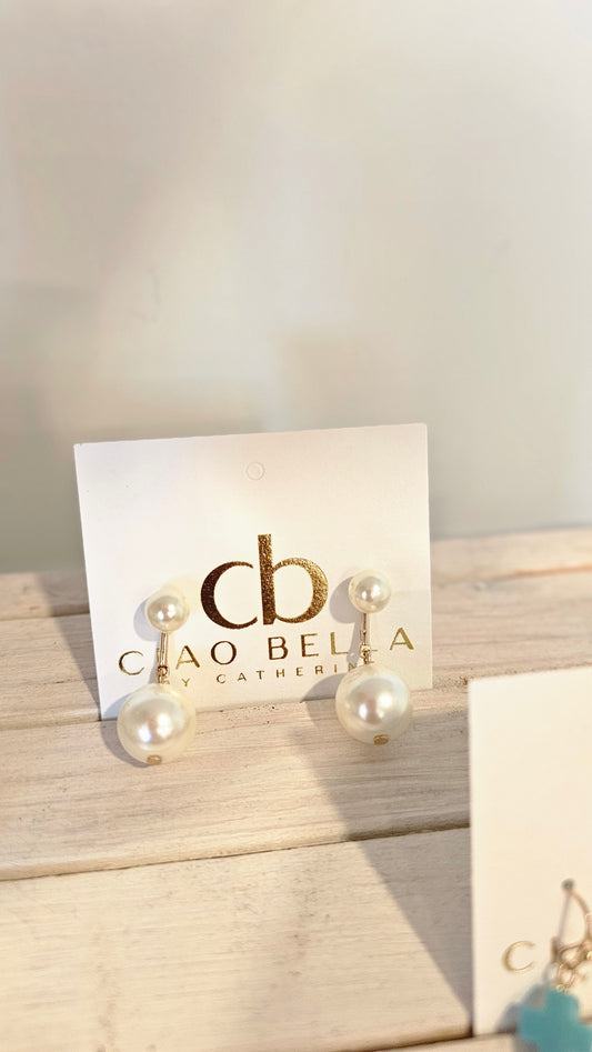 SMALL POST DROP EARRINGS