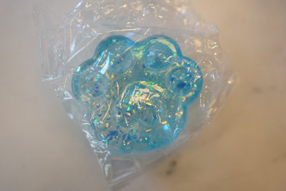 PAW PRINT GLITTER SQUISHY