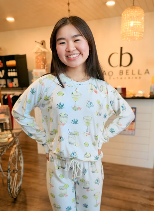 LIME & SUNSHINE LONG SLEEVE TOP