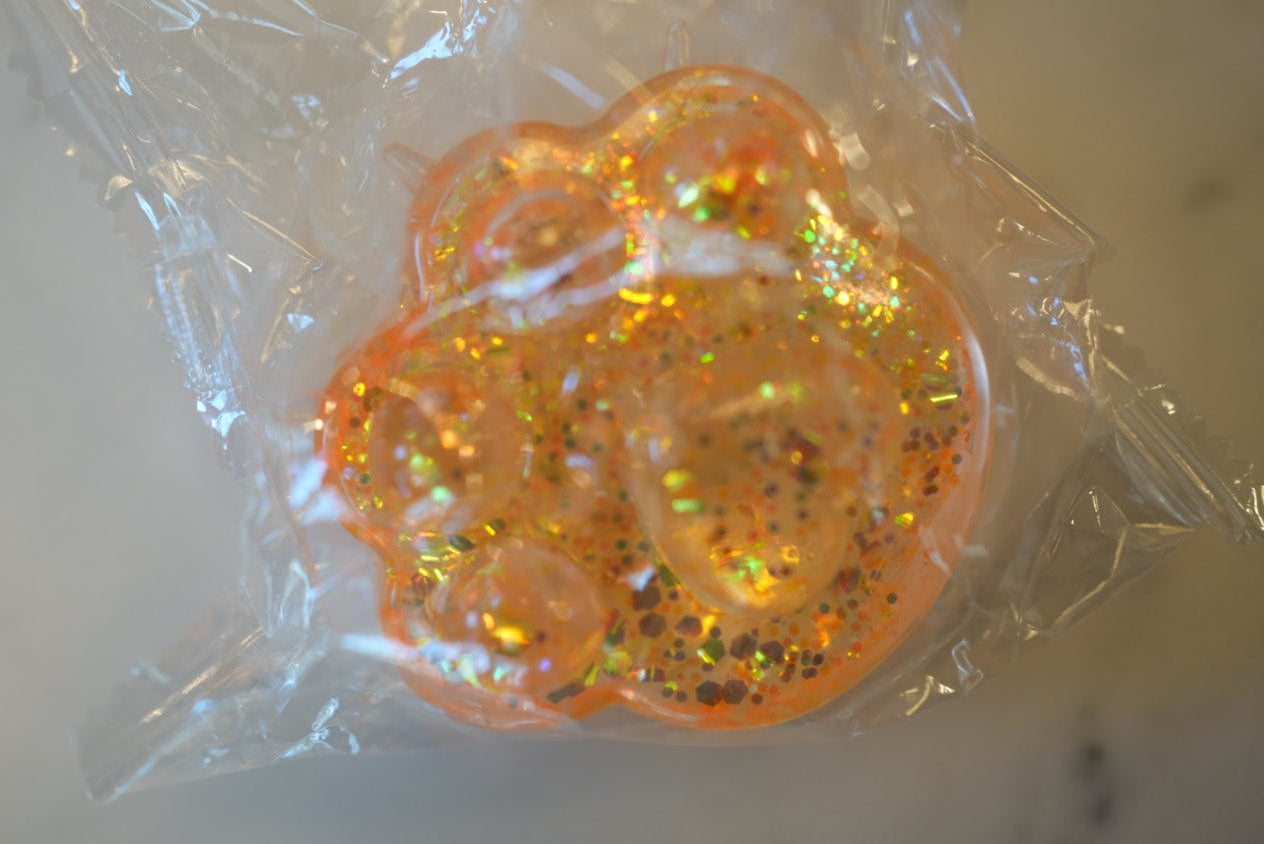 PAW PRINT GLITTER SQUISHY