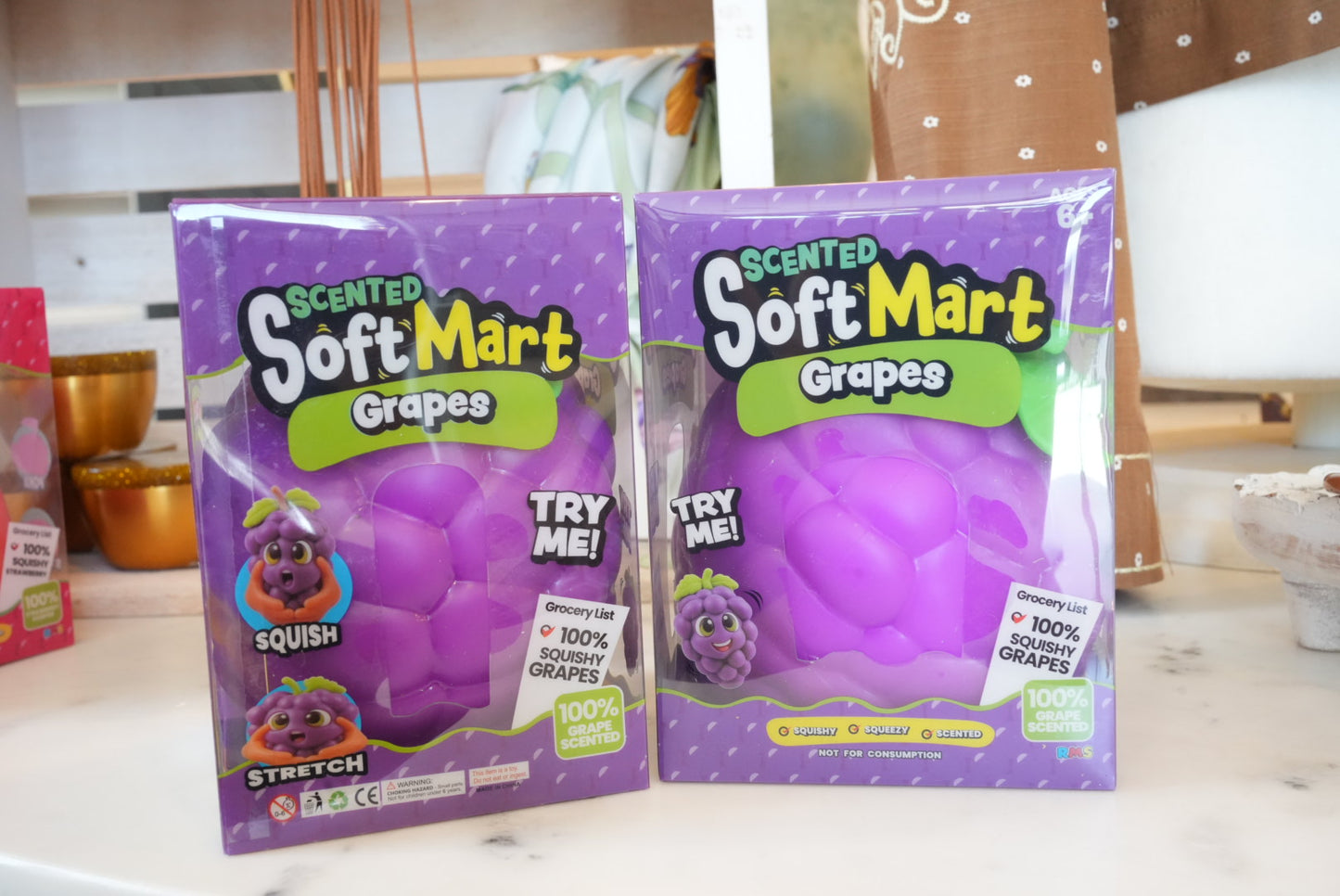 SCENTED SOFT MART GRAPE SQUISHY