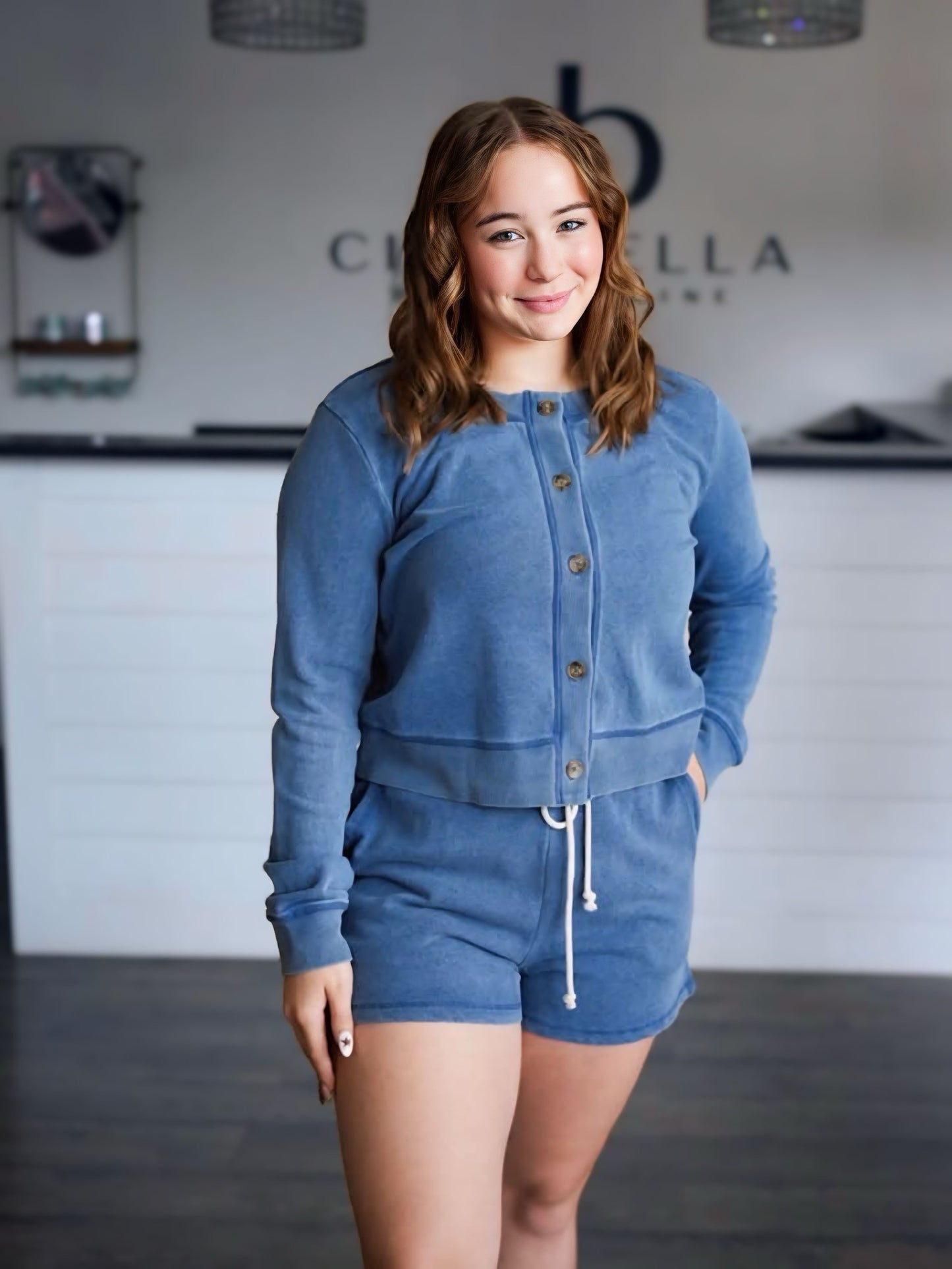 Z SUPPLY | DAILY KNIT DENIM CARDIGAN