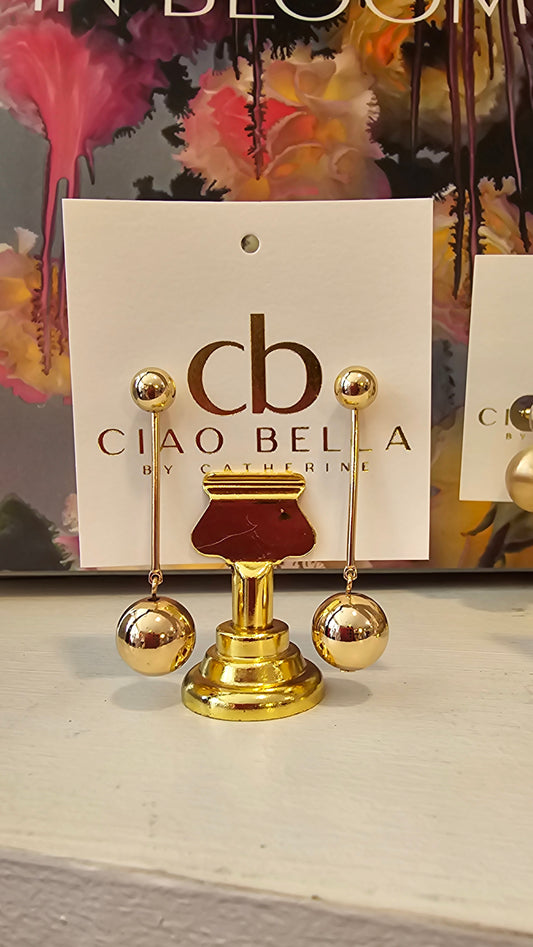 LONG POST DROP EARRINGS