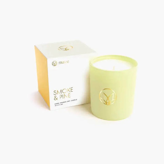 Musee Smoke & Pine Soy Candle