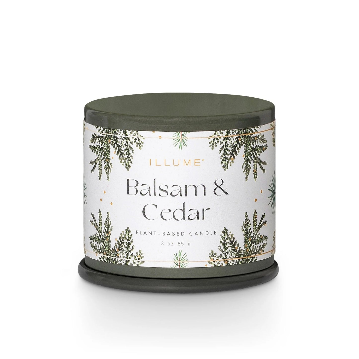 ILLUME HOLIDAY VANITY TIN CANDLE