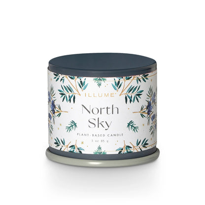 ILLUME HOLIDAY VANITY TIN CANDLE