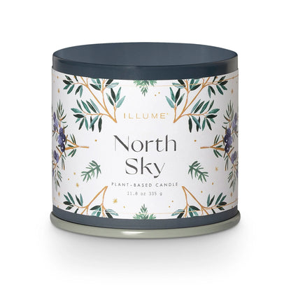 ILLUME HOLIDAY VANITY TIN CANDLE