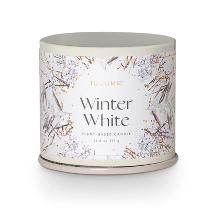 ILLUME HOLIDAY VANITY TIN CANDLE