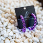 BALL CLUSTER HOOPS