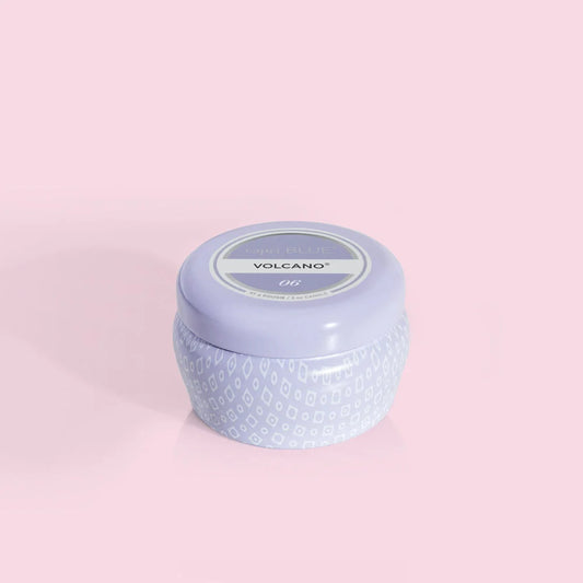 CAPRI BLUE MINI TIN CANDLE